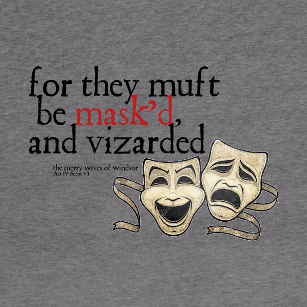 Masked & Vizarded - Shakespeare by The Blue Box